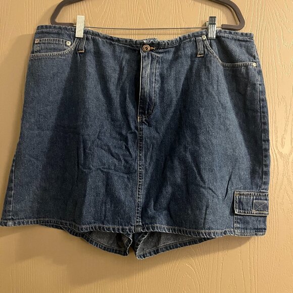 Venezia Jeans Vintage Denim Skort - Size 20 - 100% Cotton - Great Condition - Picture 1 of 2